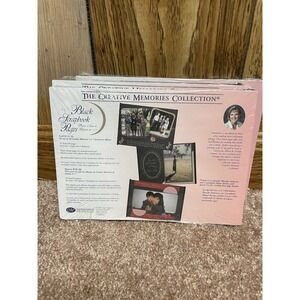 Creative Memories 5x7 BLACK Refill Pages 10 Sheets/20 Pages New in Package 2000